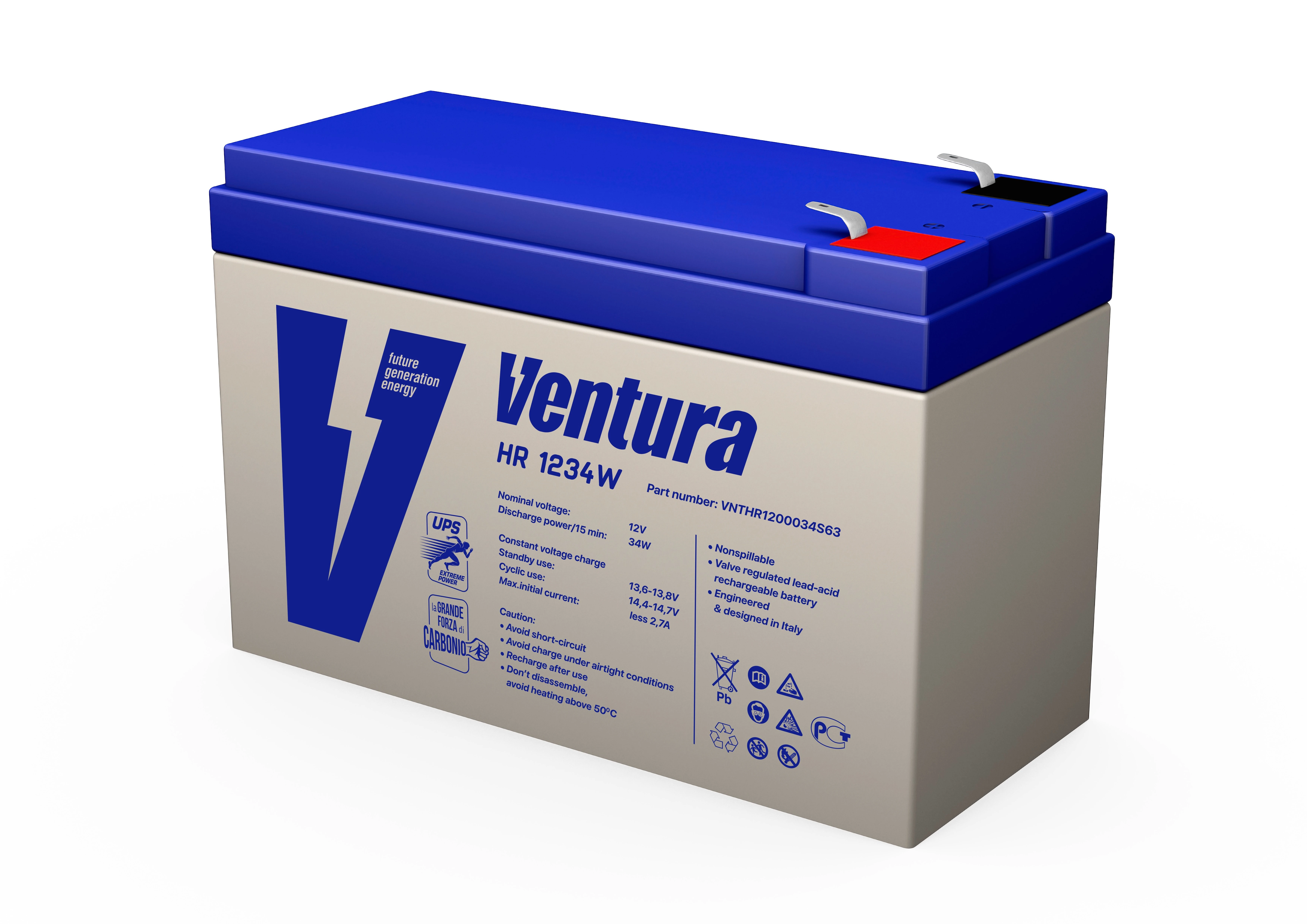 Аккумулятор 12В 9Ач Ventura 00-00012185