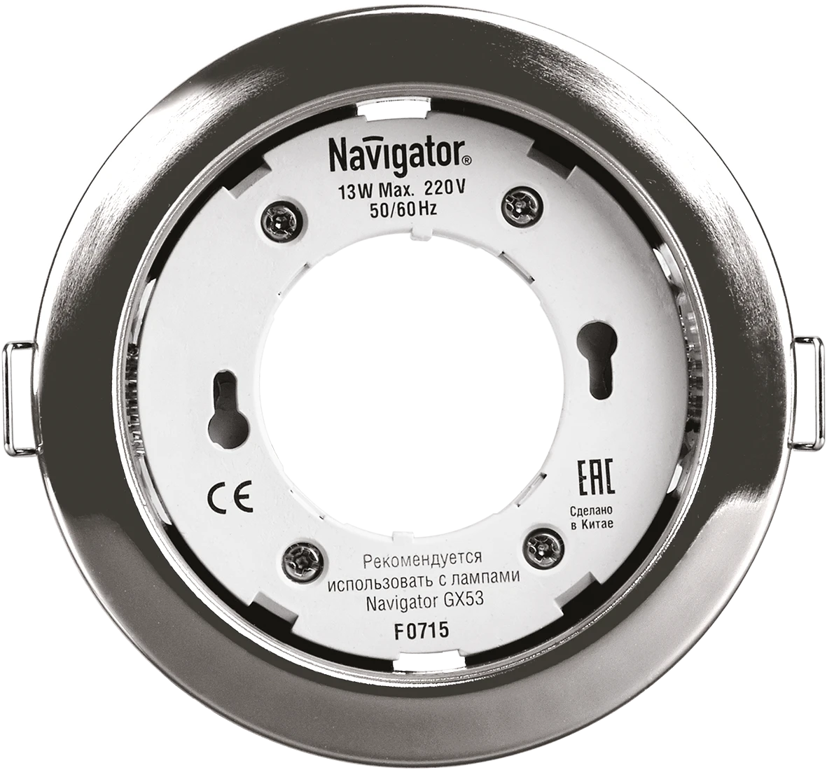 Светильник ДВО-13w GX53 без лампы хром Navigator Group 71279 NGX-R1 19163
