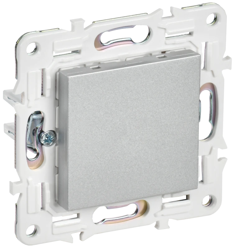 SKANDY Заглушка с суппортом SK-C01S серебряный IEK SK-PL10-K23