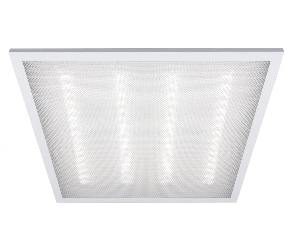 Светильник светодиодный ДВО-36w 595х595х19 6500K  3800Лм призма IP40 JazzWay 2853509J