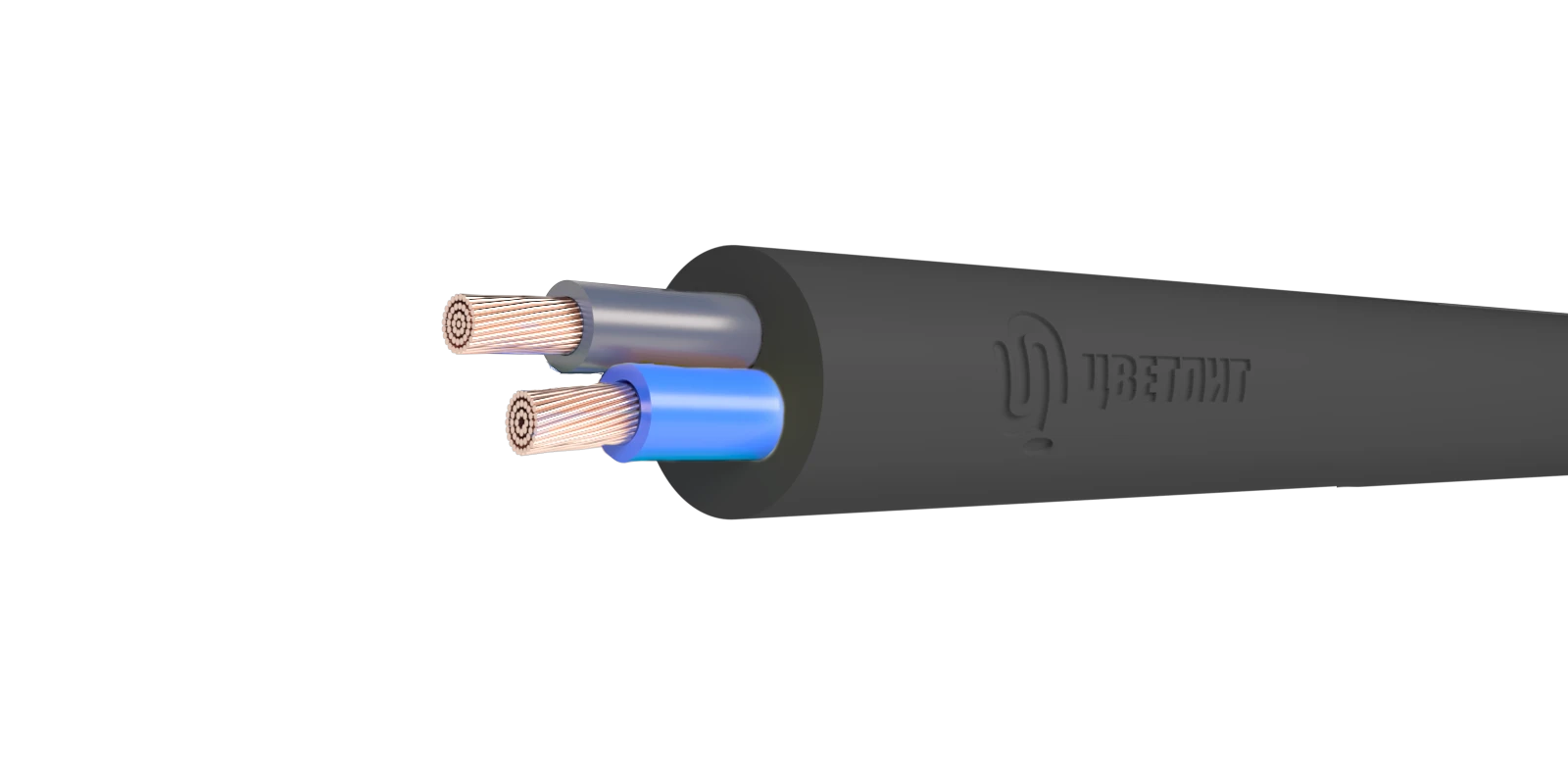 Кабель силовой КГ 2х2,5(N) 380/660-2 ТРТС Цветлит КЗ 00-00142707