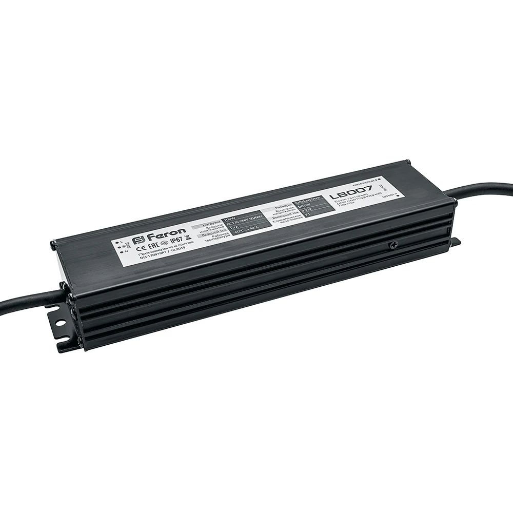 Драйвер LED 100w 12v IP67 FERON 21493