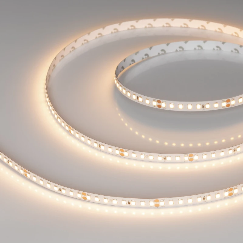 Лента LED RT 2-5000 24V Warm3000 2x (2835, 160 LED/m, LUX) (ARL, 12 Вт/м, IP20) Arlight 024538(2)