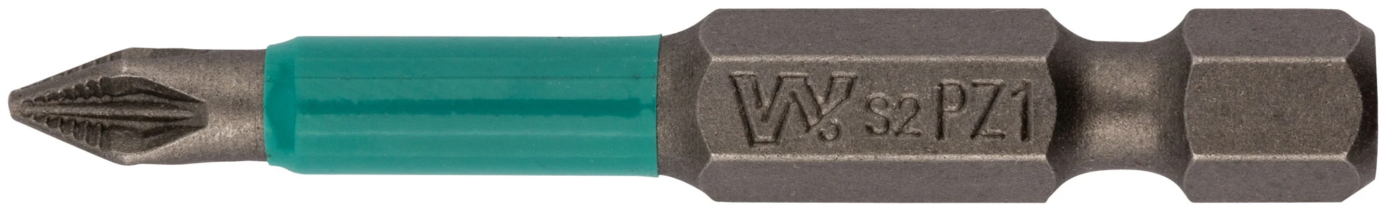 Биты 10 шт, сталь S2, с насечкой, Профи PZ 1 WhirlPower 57596