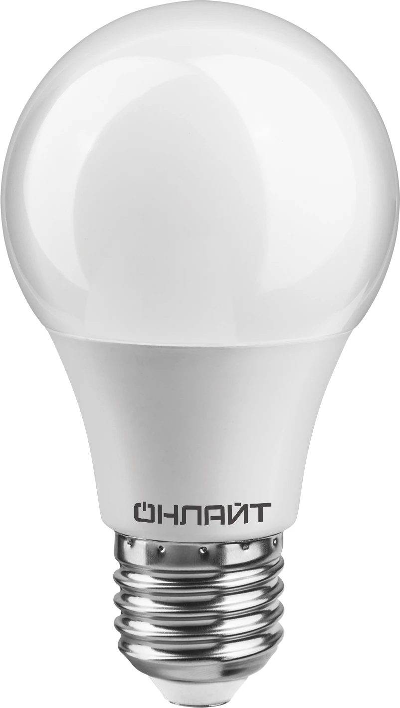 Лампа светодиодная LED 10вт E27 дневной PROMO ОНЛАЙТ 90117 OLL-A55 27040
