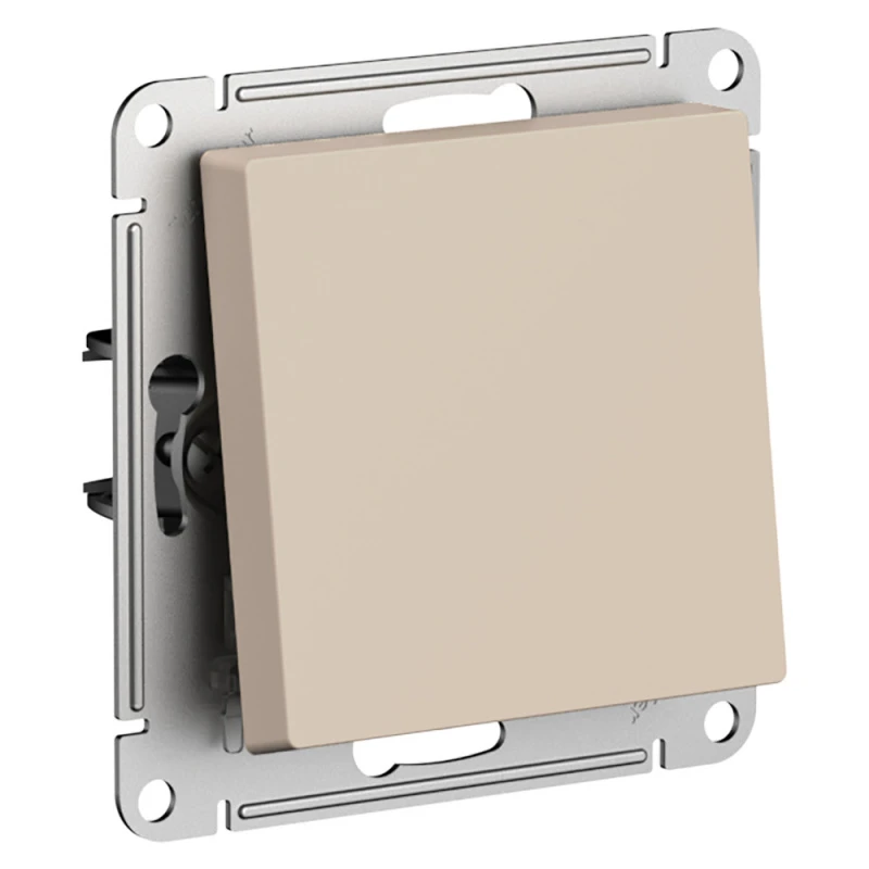 ATLASDESIGN переключатель одноклавишный, сх.6, 10АХ, механизм, ПЕСОЧНЫЙ Systeme Electric ATN001261