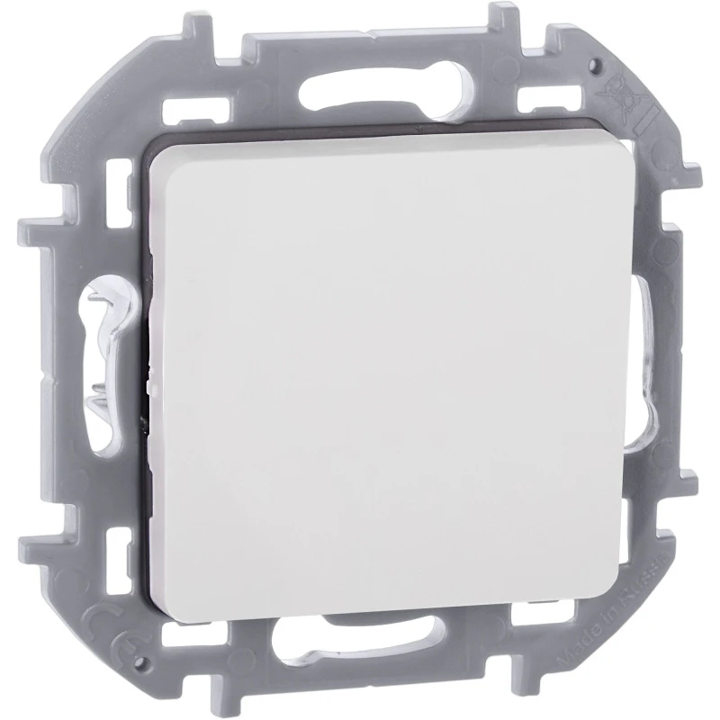 Переключатель одноклавишный INSPIRIA 10 AX 250 В~ белый Legrand 673650