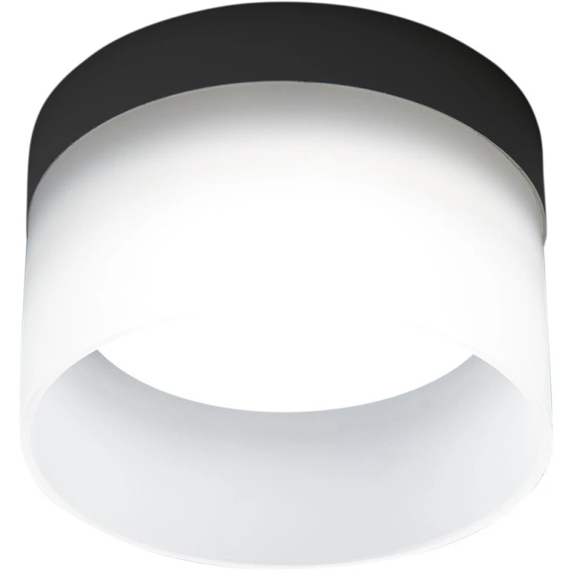 Светильник ДВО-12w GX53 без лампы черный FERON HL453 41284