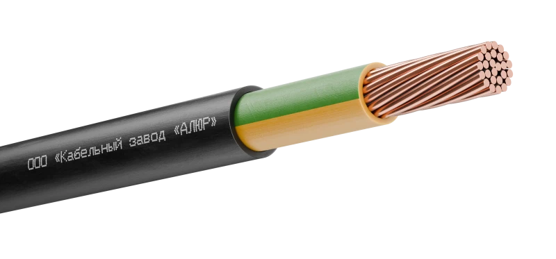 Кабель силовой ВВГнг(А)-LS 1х150 (PE)-1 многопроволочный барабан АЛЮР 00-00005012