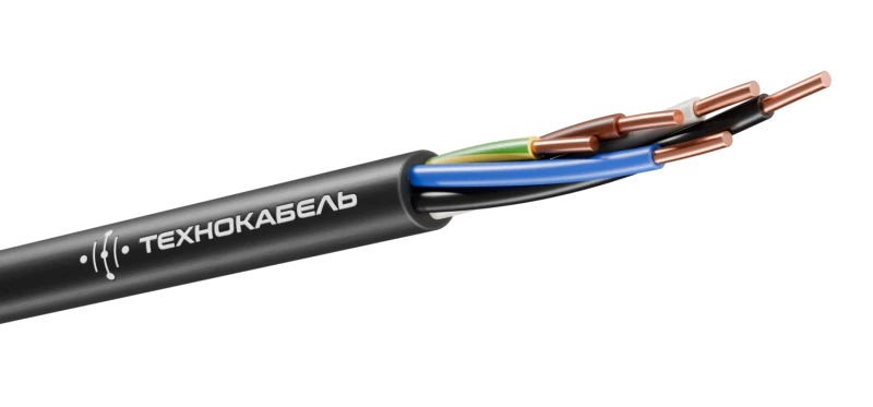 Кабель силовой ППГнг(А)-HF 5Х1.5ок(N.PE)-0.660 ТРТС Технокабель НПП 00-00148472