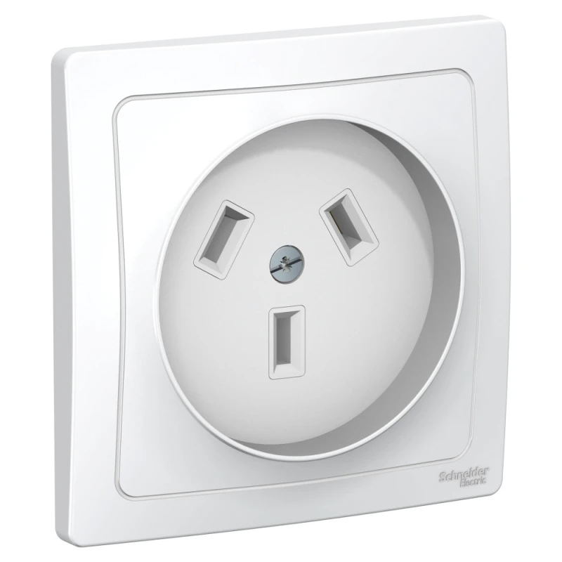 BLANCA скрытой установки розетка силовая 2р+n, 32а, 250в, белый Systeme Electric BLNSR003231