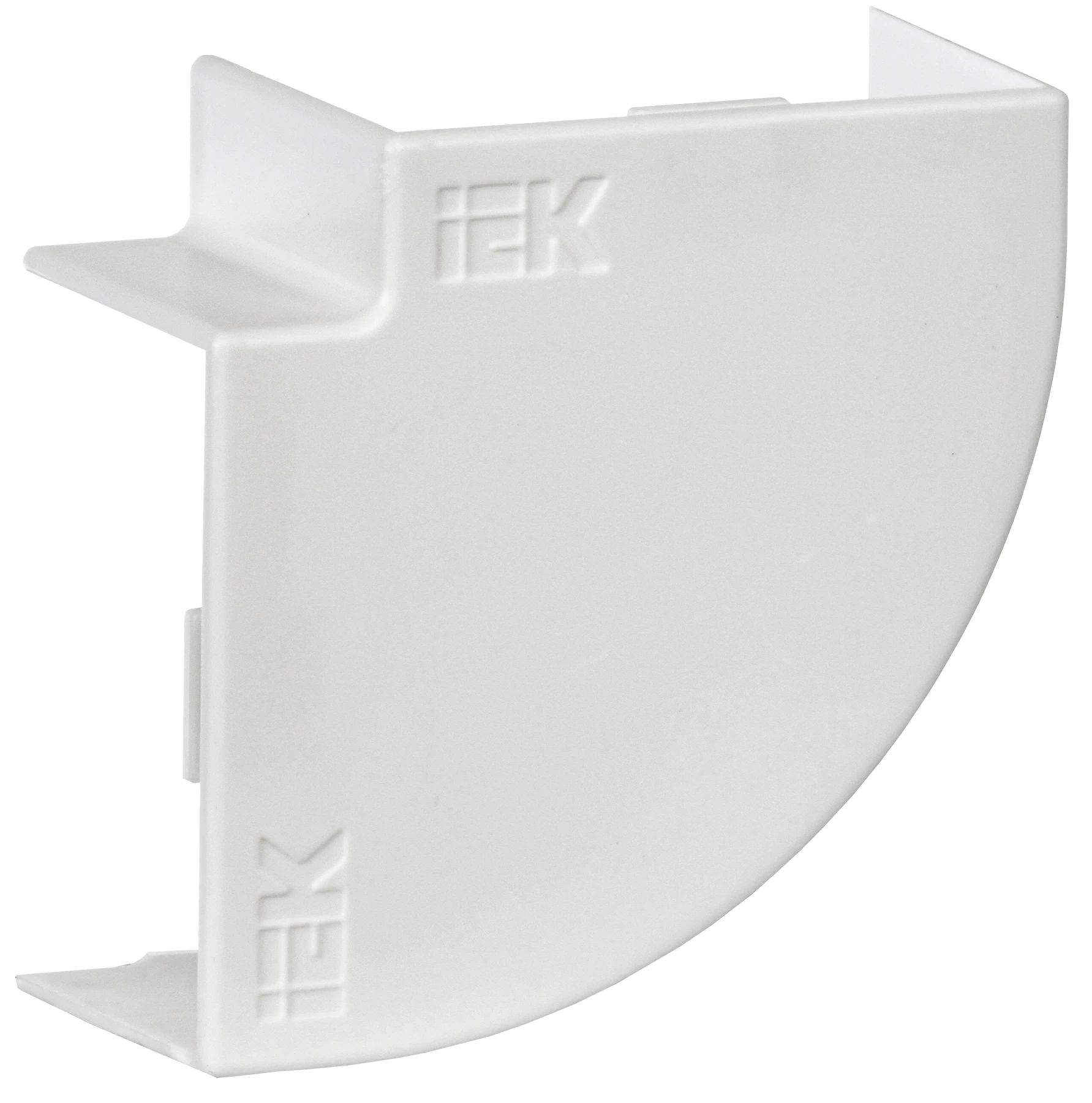 Угол плоский Г-образный 25х16 КМП ЭЛЕКОР (4шт) IEK CKMP10D-P-025-016-K01
