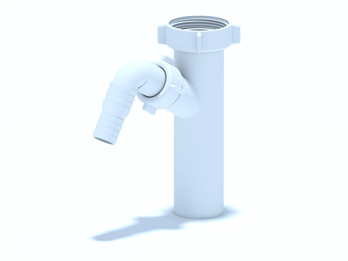 Отвод для стиральной машины АНИ 1 1/2' х 40 (M140) АНИ пласт