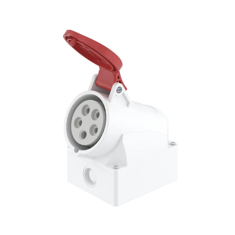 Розетка наружная IP44 32A 3P+E+N 400V DKC DIS5133257