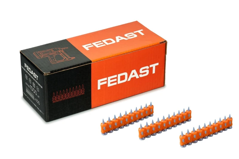 Гвозди 3.0x22 мм для монтажного пистолета с кованым наконечником Bullet point (1000 шт/уп) Fedast fd3022mgbp Fedast fd3022mgbp
