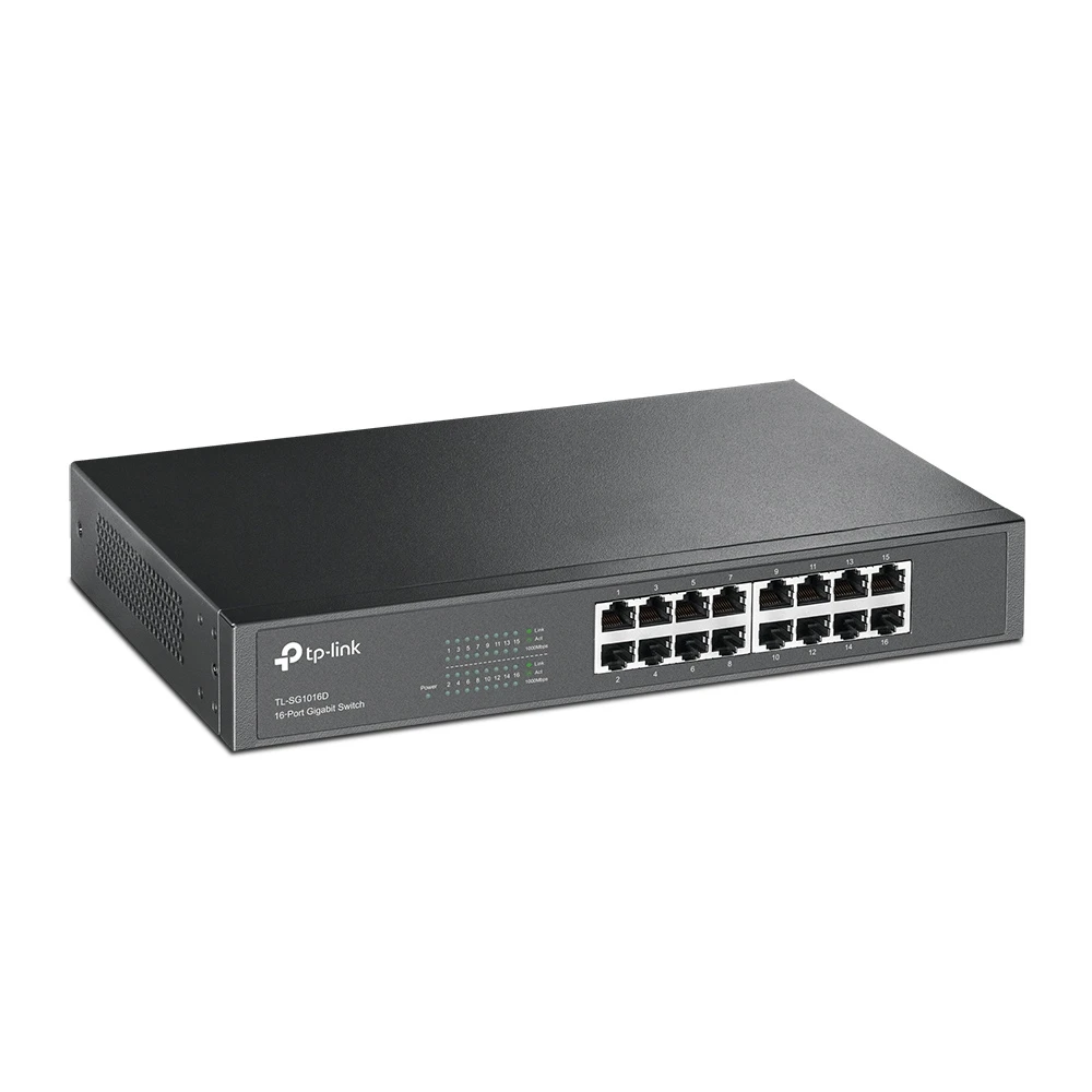 Коммутатор неуправляемый 16 портов 10/100/1000 Мб/с TP-Link 1000248841