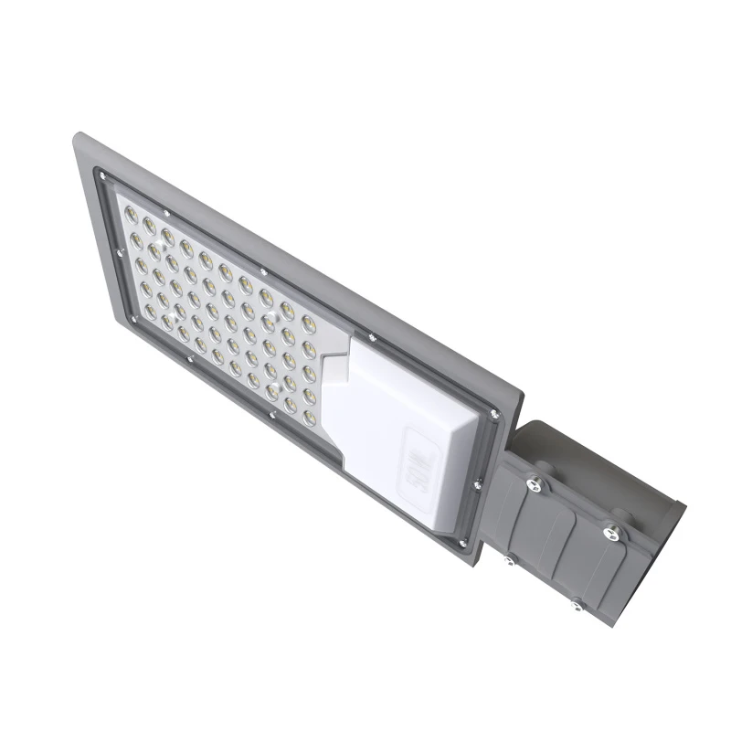 Светильник светодиодный уличный консольный LED ДКУ 50 Вт 5000 Лм 4000К IP65 190-250 В КСС Ш 355х155х57 мм Avenue Gauss GAUSS 629534250