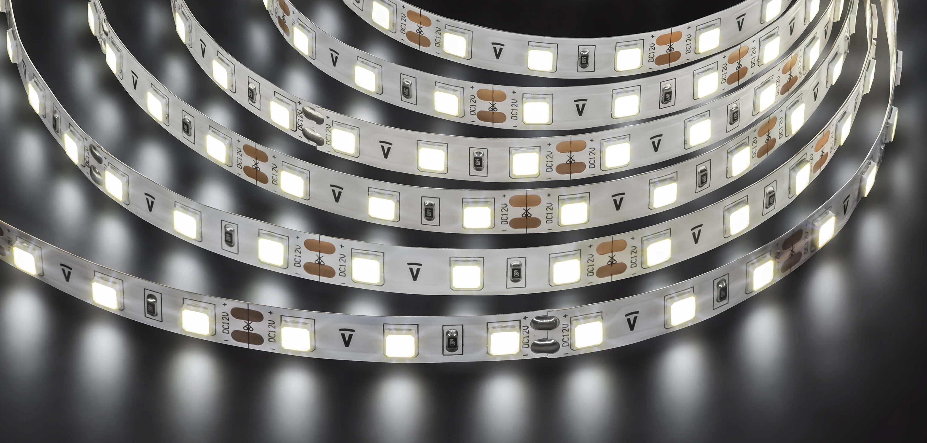 Лента светодиодная LEDх60/м 5м 14.4w/m 12В белый Navigator Group 71424 NLS-5050 18209