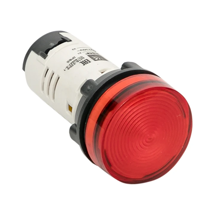 Матрица светодиодная AD16-22HS красный 230 В AC   IP65 EKF ledm-ad16-r-65