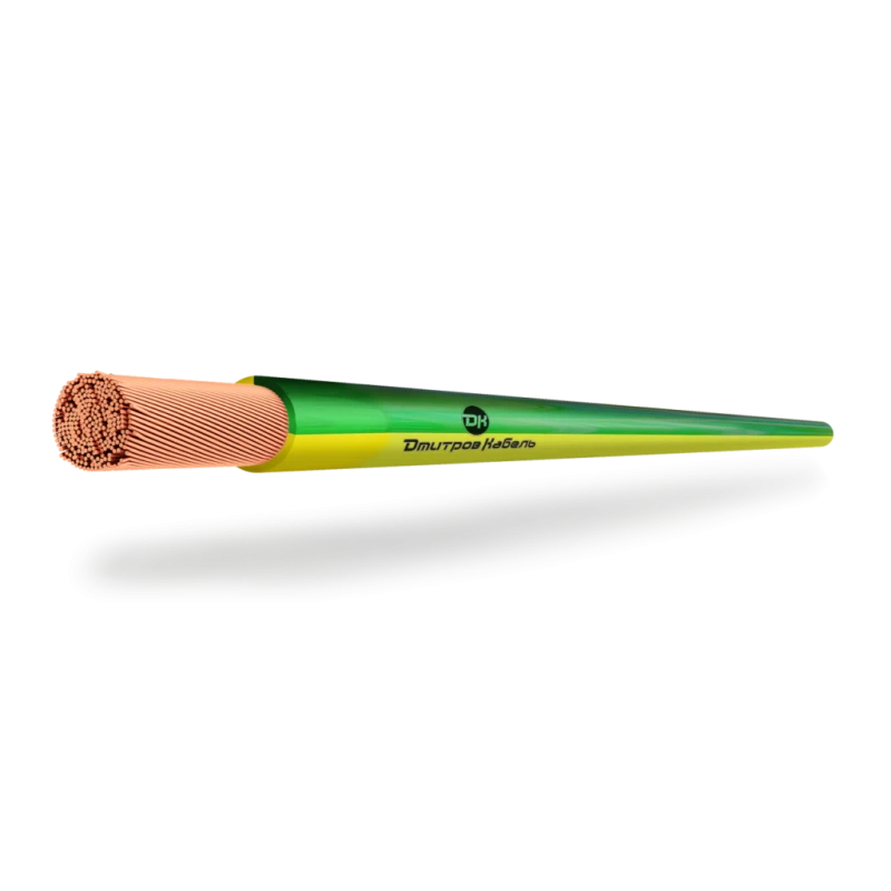 Провод силовой ПУГВнг(А)-LS 1х1.5 ТРТС черный     многопро волочный Дмитров-Кабель 000001415 000001415