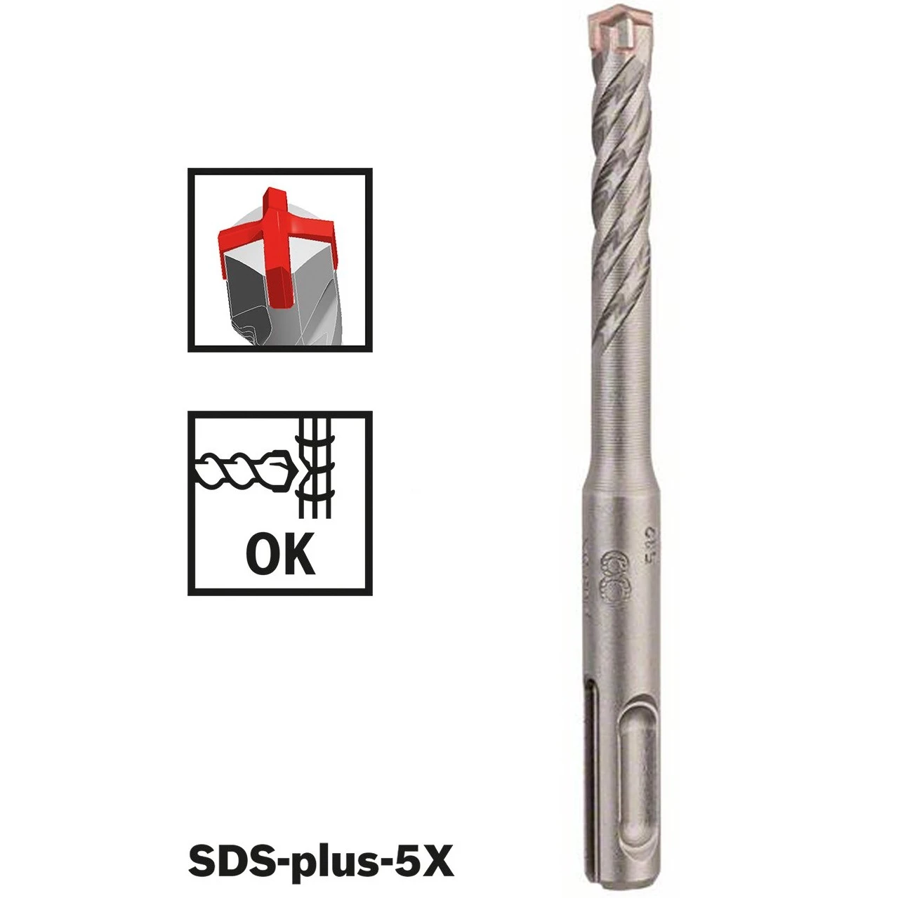 Бур SDS-plus-5X 8x50x110 (2.608.833.788) BOSCH 2608833788