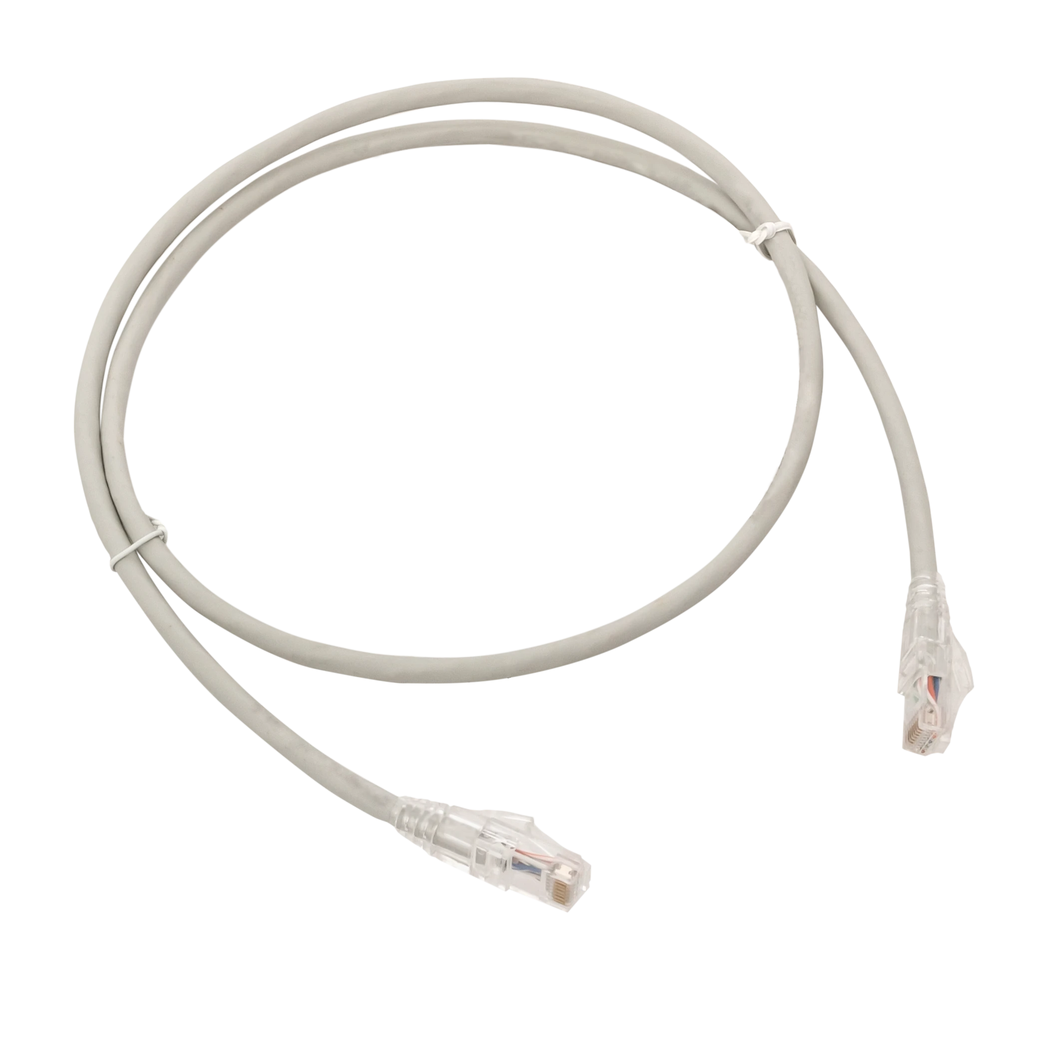 Патч-корд TERACOM PRO Cat.6 неэкранированный UTP оболочка LSZH серый (1.0м) EKF TRP-6UTP-LSH-1M-GY