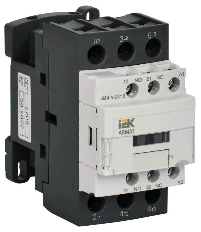 ARMAT Контактор КМИ-А-23212 LC1D 32А 24В/АС3 1НО1НЗ IEK AR-ACC-21-032-024-11
