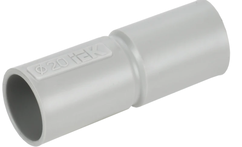 Муфта труба-труба 20мм IP40 GI20G IEK CTA10D-GIG20-K41-100