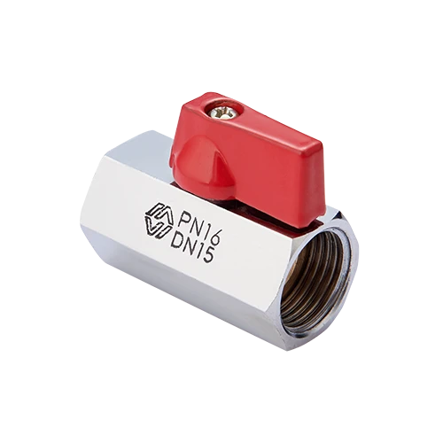 Кран шаровый MINI 1/2' внутренняя-внутренняя (BV.465.04) MVI