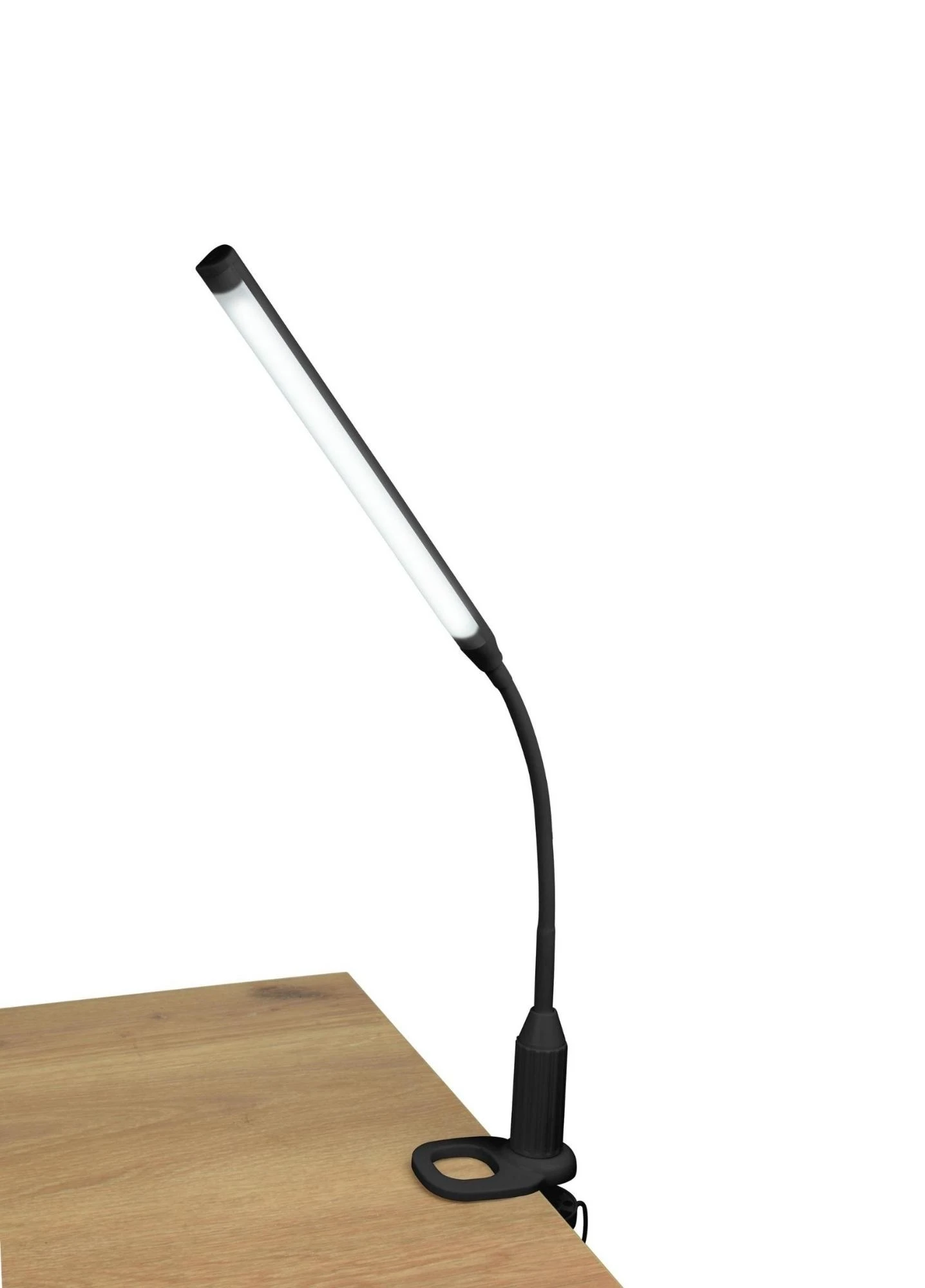Светильник TLD-572 Black/LED/500Lm/4500K/Dimmer настольный светодиодный на струбцине, 7W. Сенсорный выключатель. Диммер. Черный. ТМ настольный светодиодный на струбцине, 7W. Сенсорный выключатель. Диммер. Черный. ТМ Uniel UL-00008664