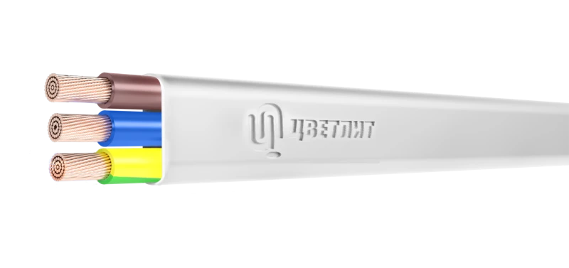 Провод силовой ПБВВГ 3х1.5 (N.PE) ТРТС Цветлит КЗ 00-00129280