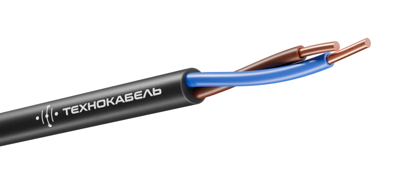 Кабель силовой ВВГнг(А)-LS 2Х2.5 ок(N)-0.660 ТРТС Технокабель НПП 00-00148501