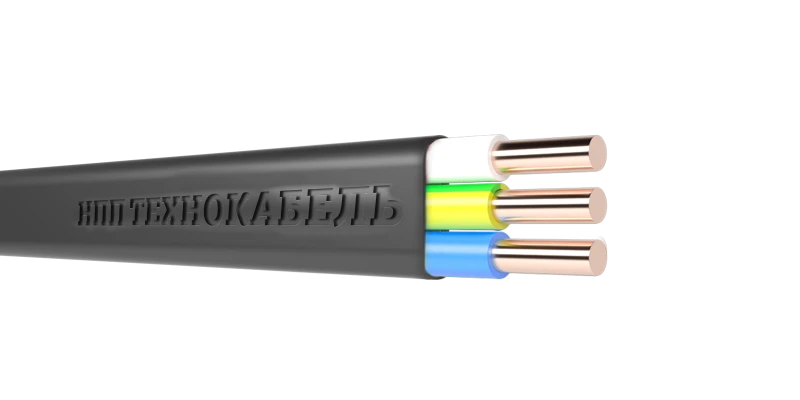 Кабель силовой ВВГнг(А)-LS 3Х2.5 ок(N.PE)-0.660 ТРТС Технокабель НПП 00-00148507