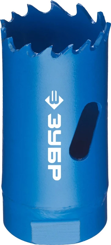 Коронка биметаллическая 25мм, быстрорежущая сталь ЗУБР 29531-025_z01