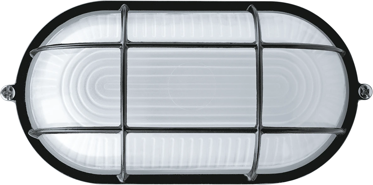 Светильник НПП-60w термостойкий овальный с решеткой IP54 черный Navigator Group 94808 NBL-O2 14722