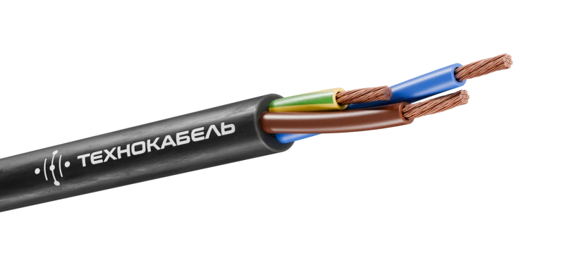 Кабель силовой КГВВнг(А)-LS 3Х1.5 (N. PE)-0.660 ТРТС Технокабель НПП 00-00149720