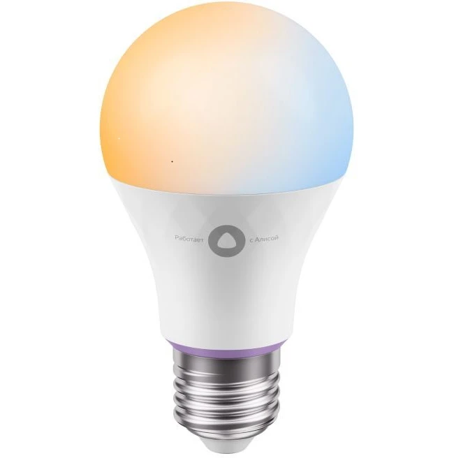 Лампочка умная Яндекс E27, Wi-Fi, 8Вт Yandex YNDX-00501