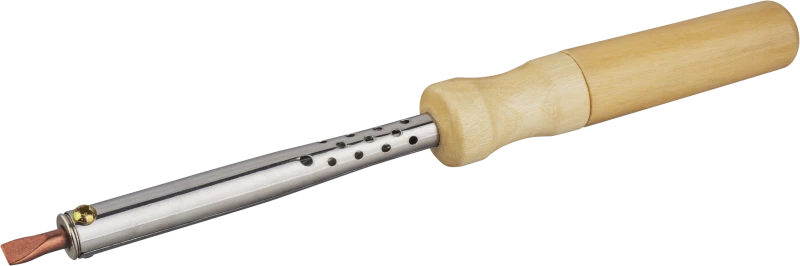 Паяльник ОНЛАЙТ 90 197 OSE-Pes05-80W-CP (дерево, клин прямой) 27523