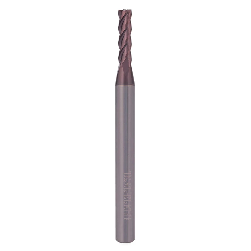 Фреза цилиндрический хвостовик 4,0x50/12мм 4z P20 TiALN 55HRC d06 H-Tools 19941-040