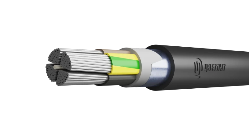 Кабель силовой АПвБШвнг(А)-LS 4х120мс(N)-1 ТРТС Цветлит КЗ 00-00141689