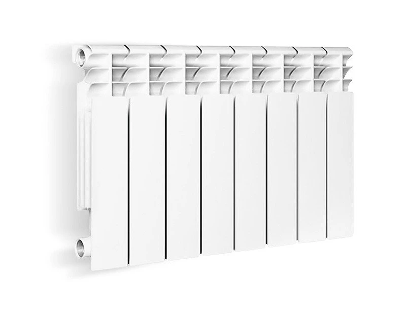 Радиатор алюминиевый секционный 350/80/4 боковое подключение Oasis Р0000010793