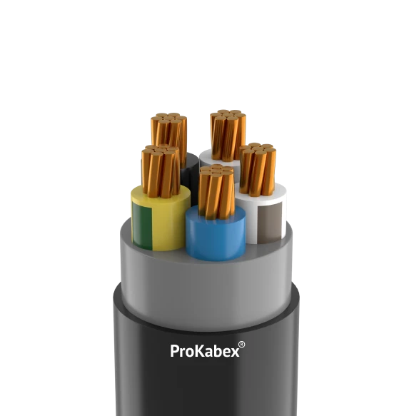 Кабель силовой ВВГнг(А)-LS 5*50 мс(N,PE)-0,66 Кабэкс ТХМ00209002