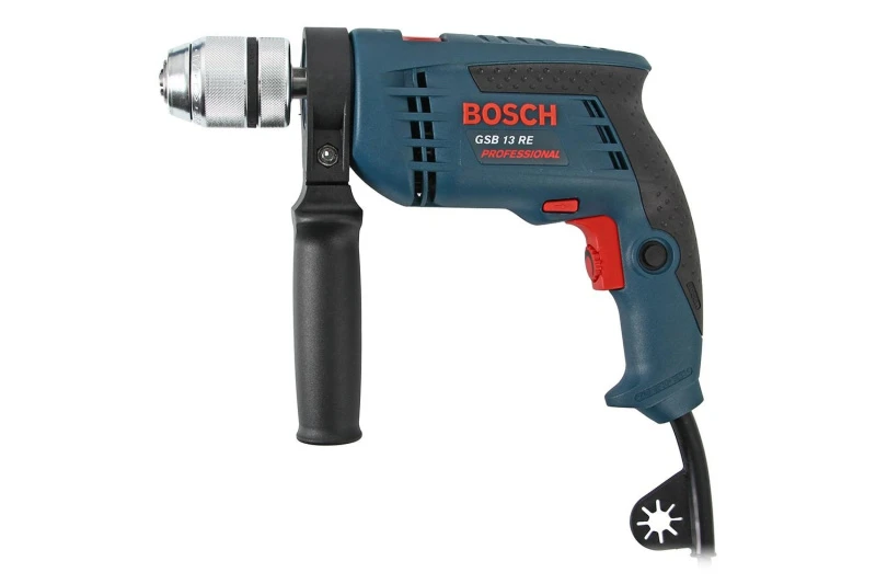 Ударная дрель GSB 13 RE 600 Вт, быстрозажимной патрон, коробка BOSCH 0601217100