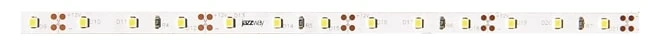 Лента светодиодная LEDx60/м 1м 6Вт/м 12Втеплый белый IP65 (5м) JazzWay 2859037