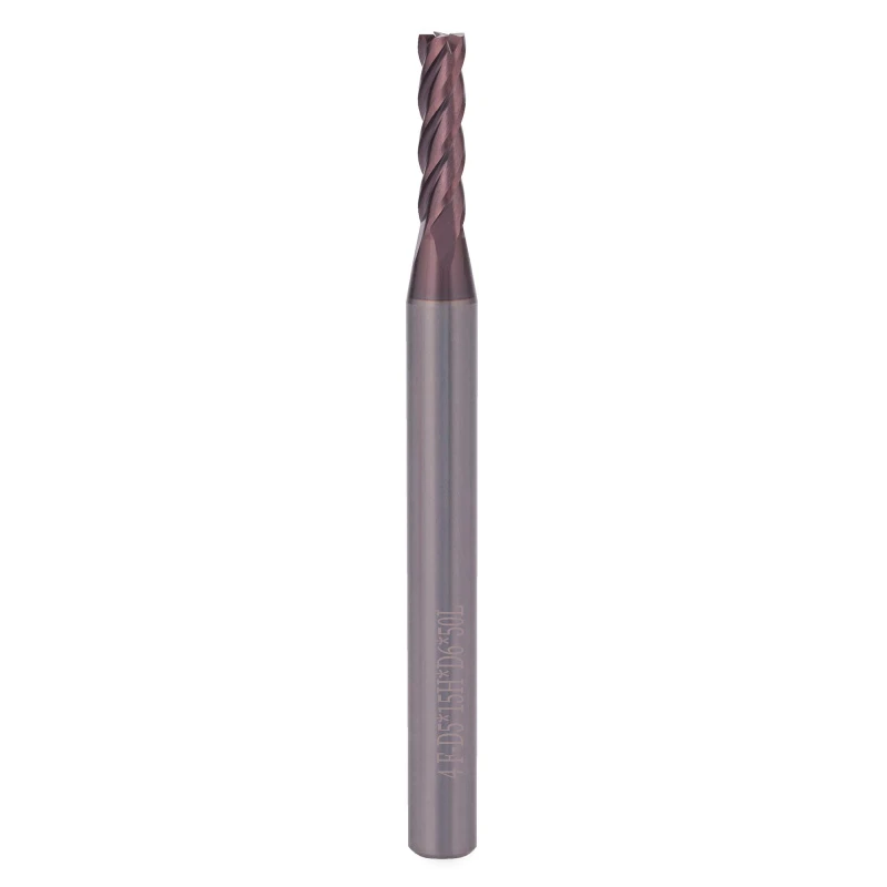 Фреза цилиндрический хвостовик 5,0x50/15мм 4z P20 TiALN 55HRC d06 H-Tools 19941-050