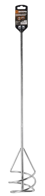 Насадка - миксер оцинкованная 600х100 мм SDS plus Вихрь 73/3/7/4