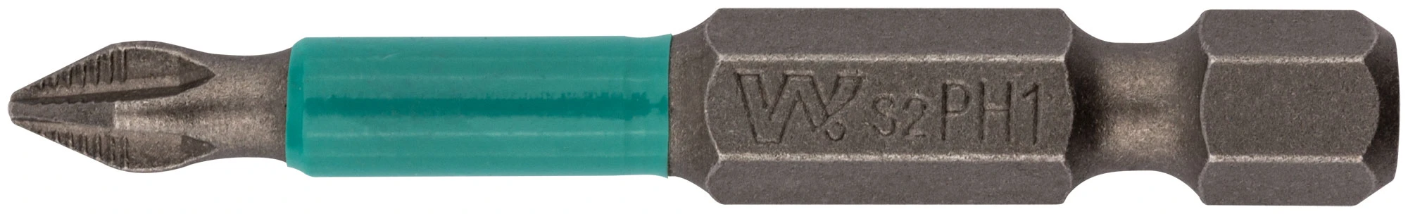 Биты 10 шт, сталь S2, с насечкой, ''Профи'' РН 1 х 50 мм WhirlPower 57576