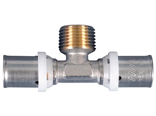 Тройник пресс 16x1/2' НР MVI PF.543.040404