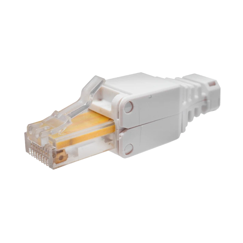 Коннектор 8P8C U/UTP Cat.5e (RJ-45) безынструментальный (DIY) SUPRLAN 10-0218-1