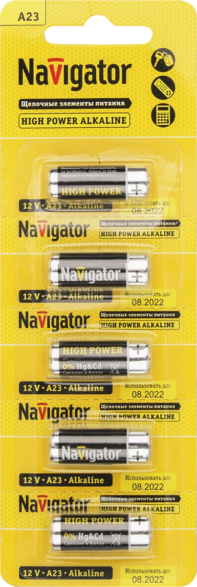 Элемент питания NBT-NE-A23-BP5 Navigator Group 61464 20696